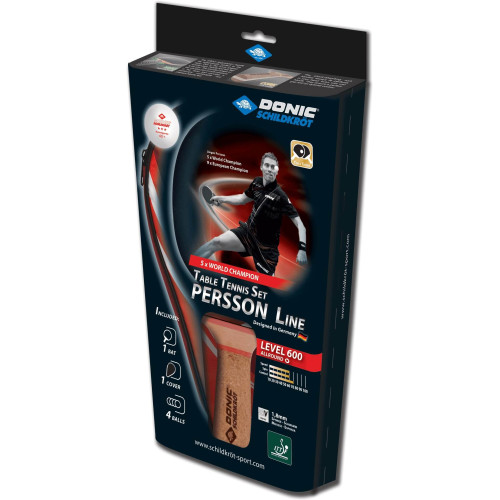 Ракетка для настольного тенниса  Donic Persson 600 Gift set - фото №7